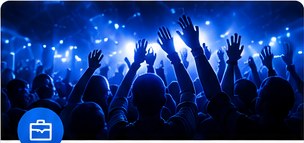 Företagsevent med karaoke och publik