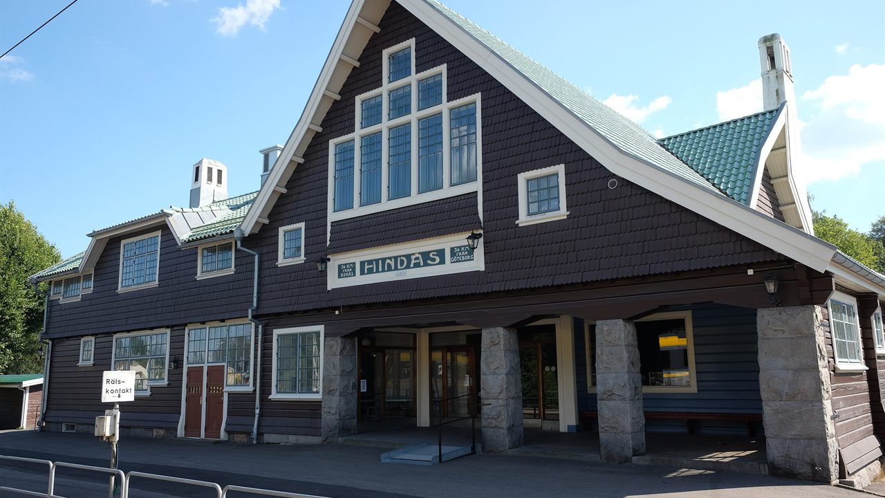 Hindås stationshus från 1907